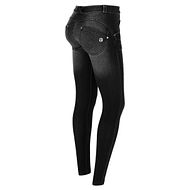WR.UP SNUG Shaping Pants Black Jeans - Black Seams